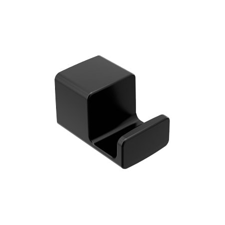 Moen 90 Degree Single Robe Hook in Matte Black YB8803BL